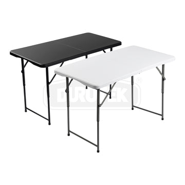 4FT Fold-in-Half Adjustable Table
